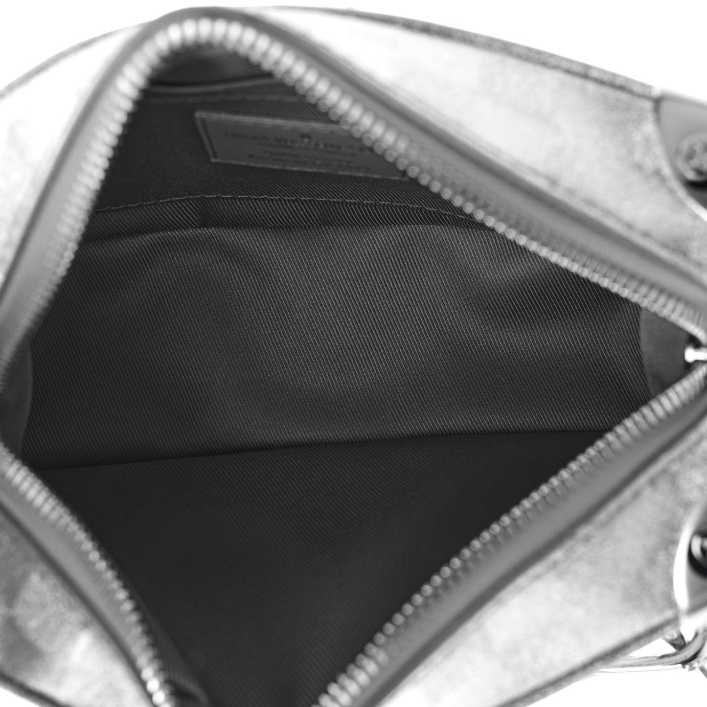 Damier Glitter Mini Soft Trunk Silver