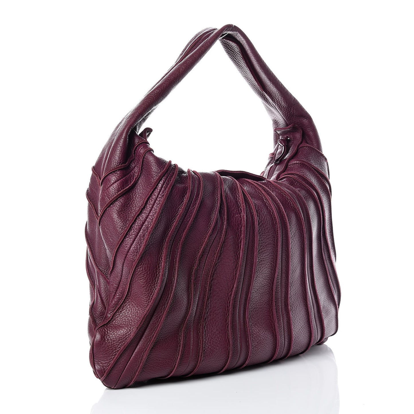 Cervo Patchwork Hobo Aubergine