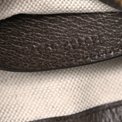 Gucci GG Supreme Monogram Textured Dollar Calfskin Mini Ophidia Chain Bag Beige Ebony 7 of 10