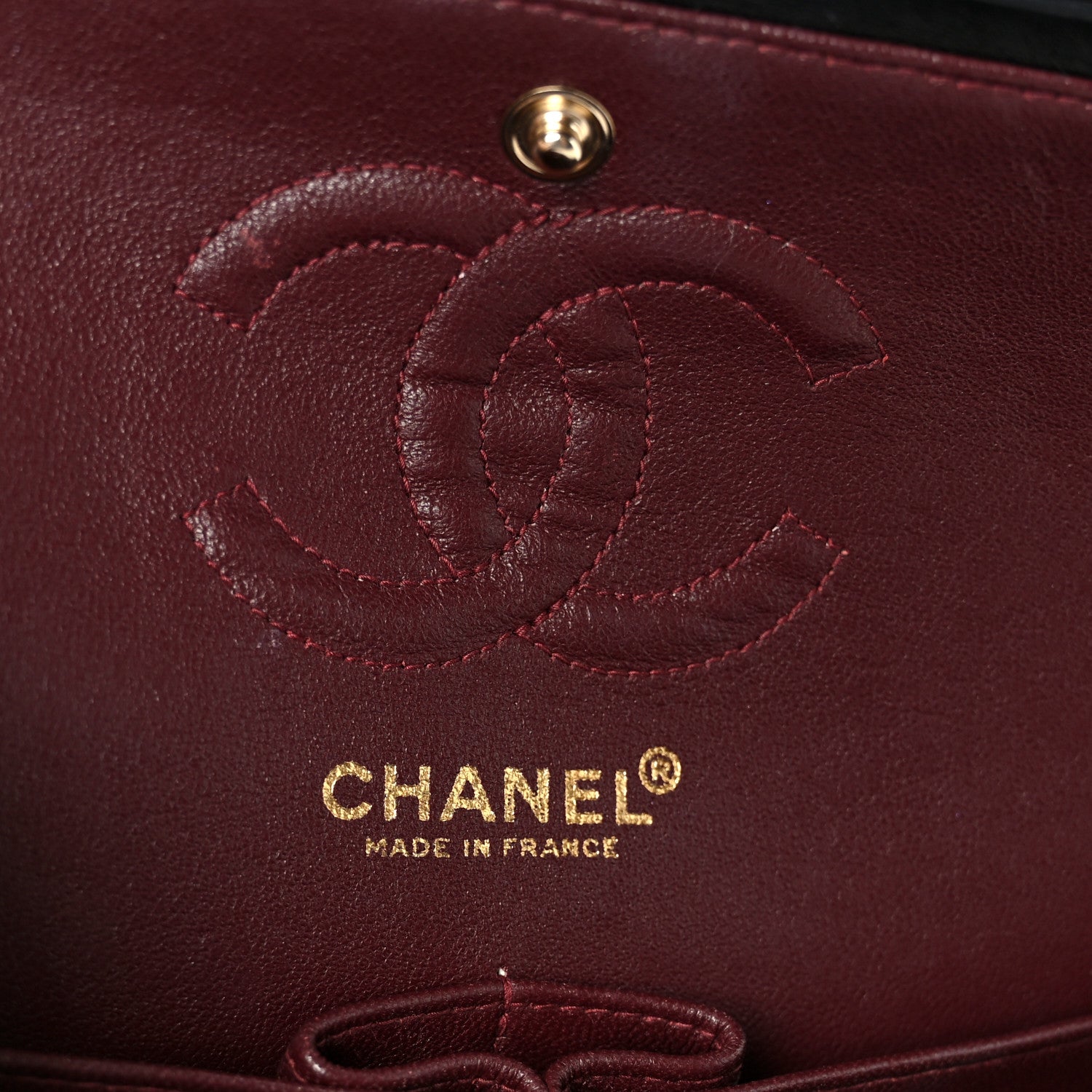 Chanel Lambskin Quilted Small Double Flap Black 6 of 12