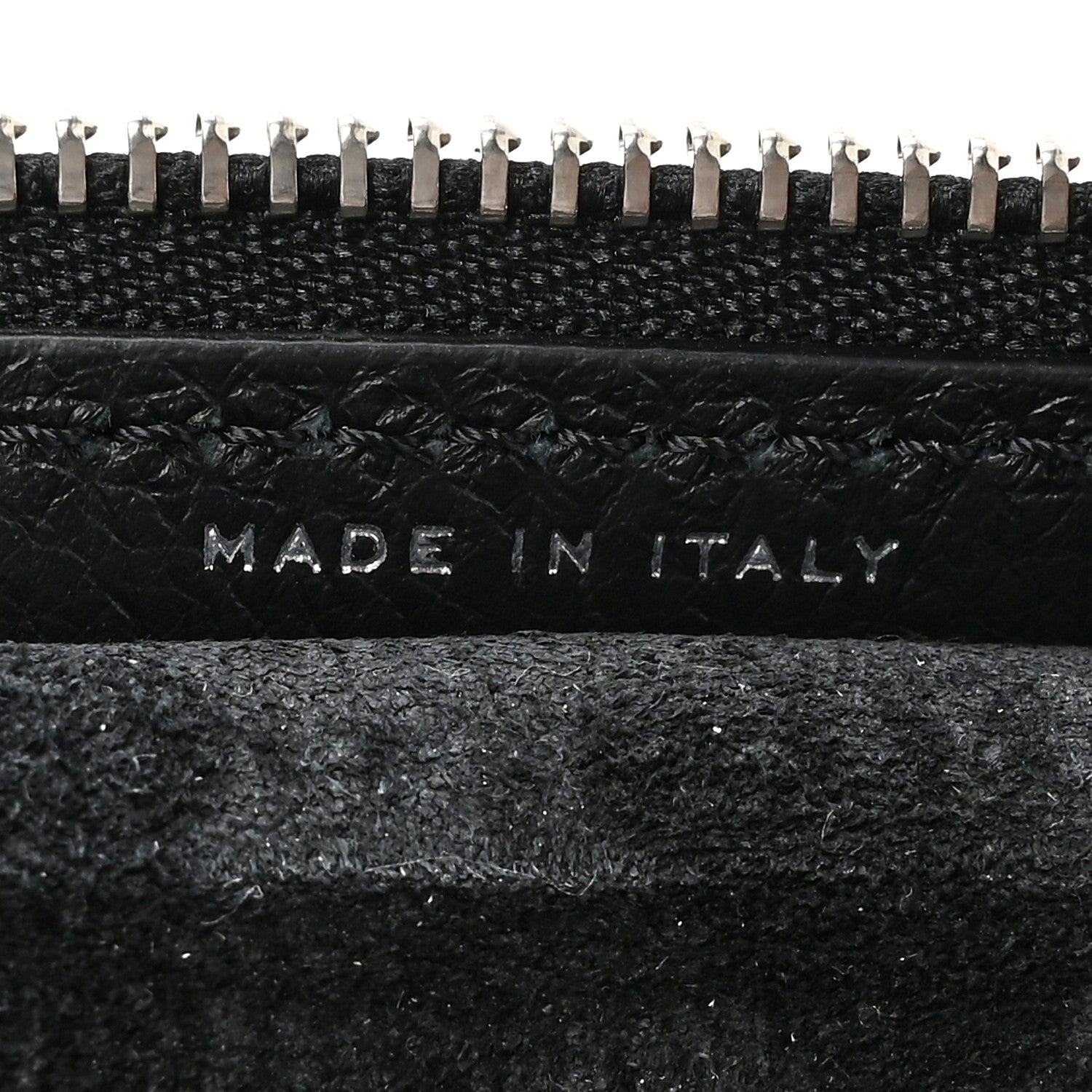 The Row Grained Calfskin Small Slouchy Banana Bag Black 6 of 10