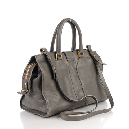 Saint Laurent Sheepskin Small Cabas ChYc Grey 3 of 7