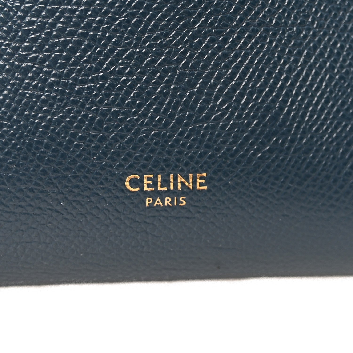 Celine Grained Calfskin Nano Belt Bag Abyss Blue 6 of 10