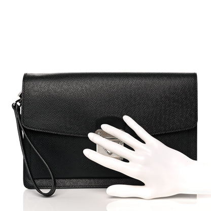 Louis Vuitton Taiga Pochette Belaia Ardoise 3 of 9