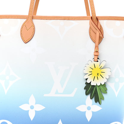 Louis Vuitton Monogram Giant By The Pool Neverfull MM Blue 8 of 12