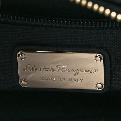 Salvatore Ferragamo Calfskin Beky Tote Black 5 of 9