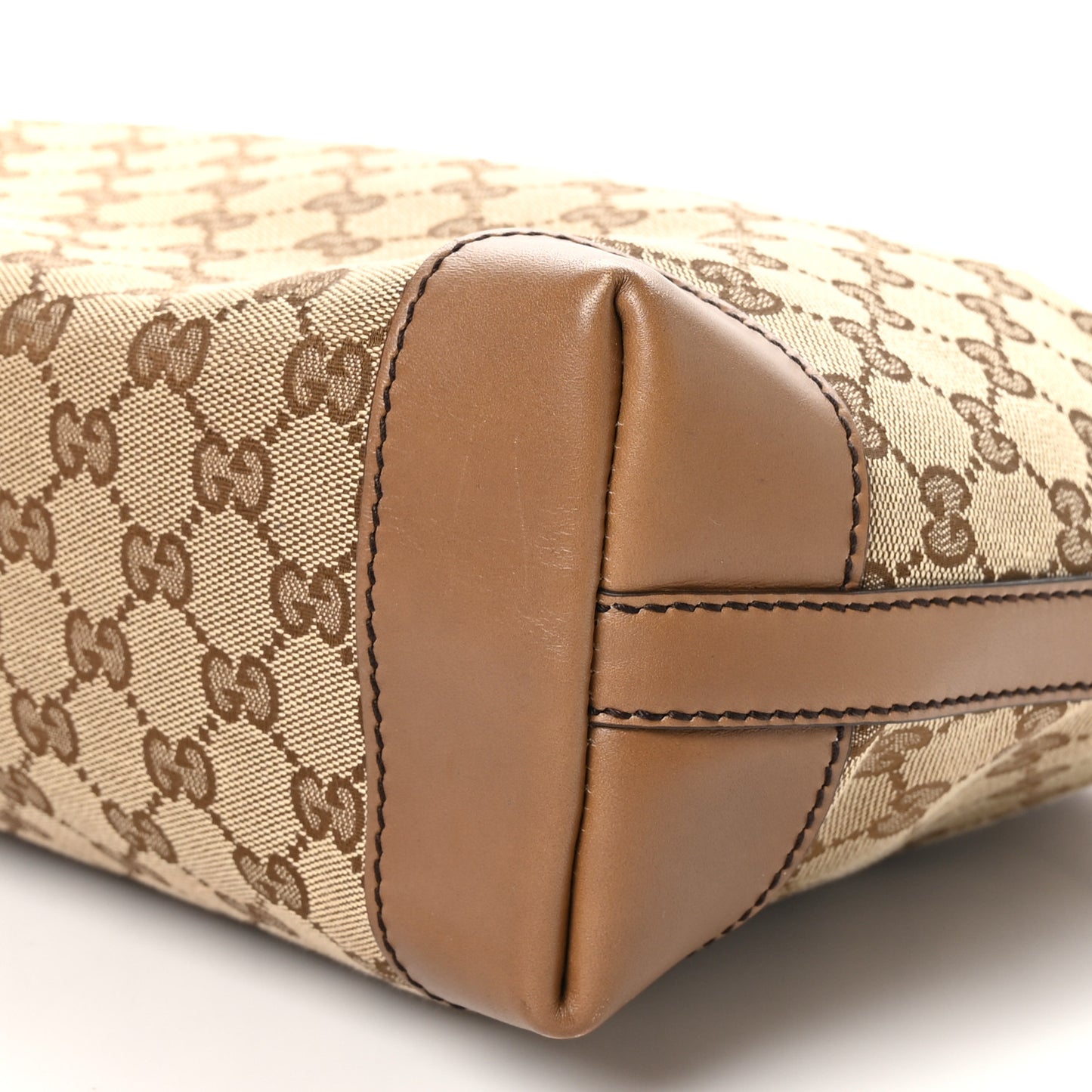 Monogram Small Craft Tote Light Brown
