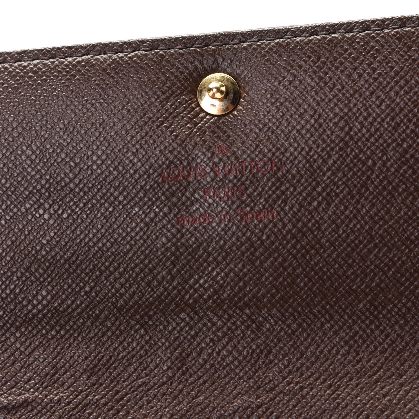 Damier Ebene Sarah Wallet