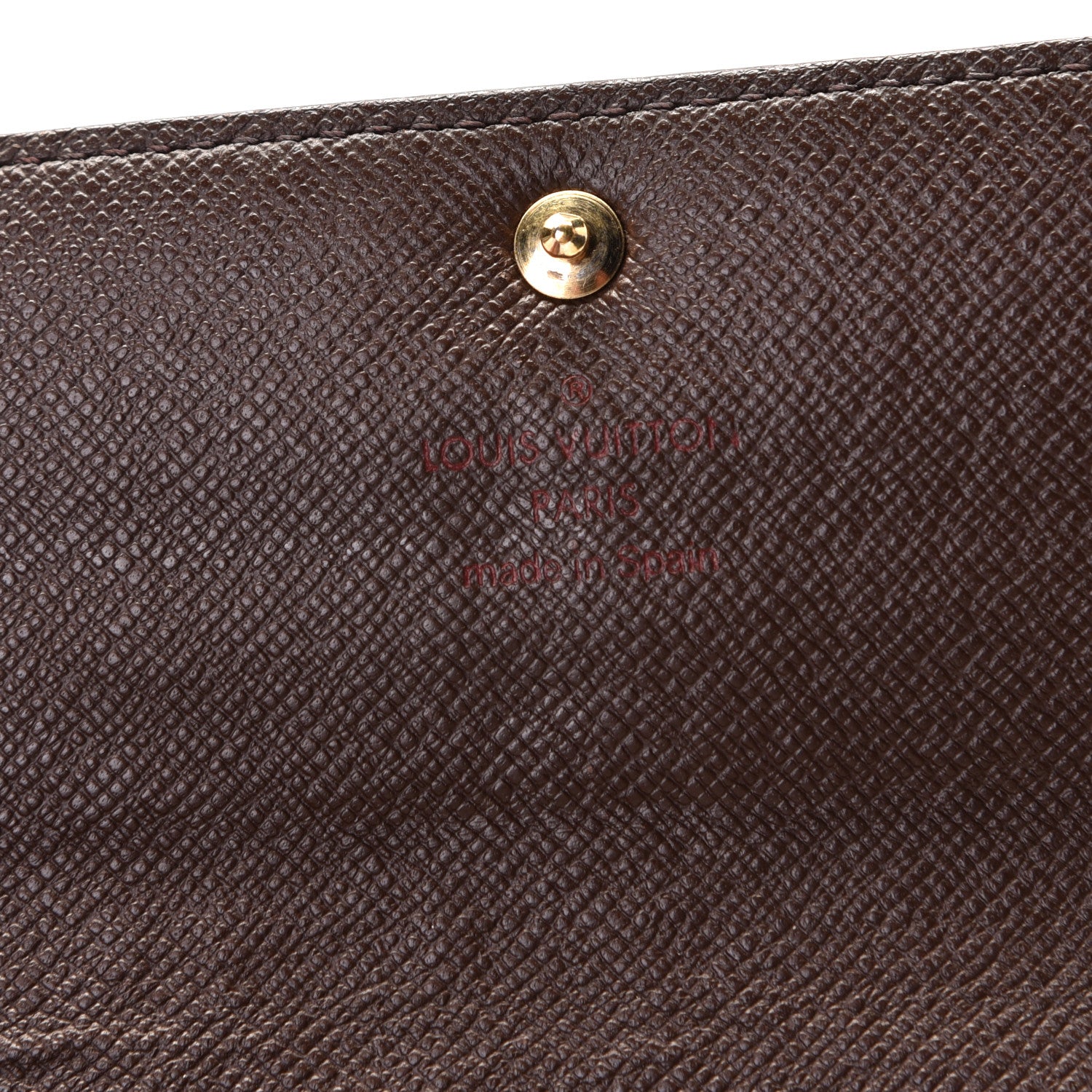 Louis Vuitton Damier Ebene Sarah Wallet 4 of 8