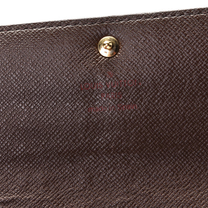 Louis Vuitton Damier Ebene Sarah Wallet 4 of 8