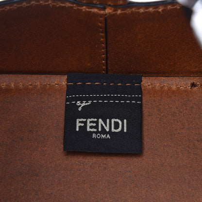 Fendi TPU FF Vitello Aura F is Fendi Grande Mon Tresor Bucket Bag Black Cuoio 8 of 13