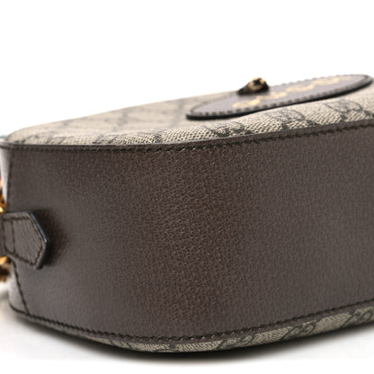 Gucci GG Supreme Monogram Web Neo Vintage Shoulder Bag Beige New Acero Crop 9 of 10