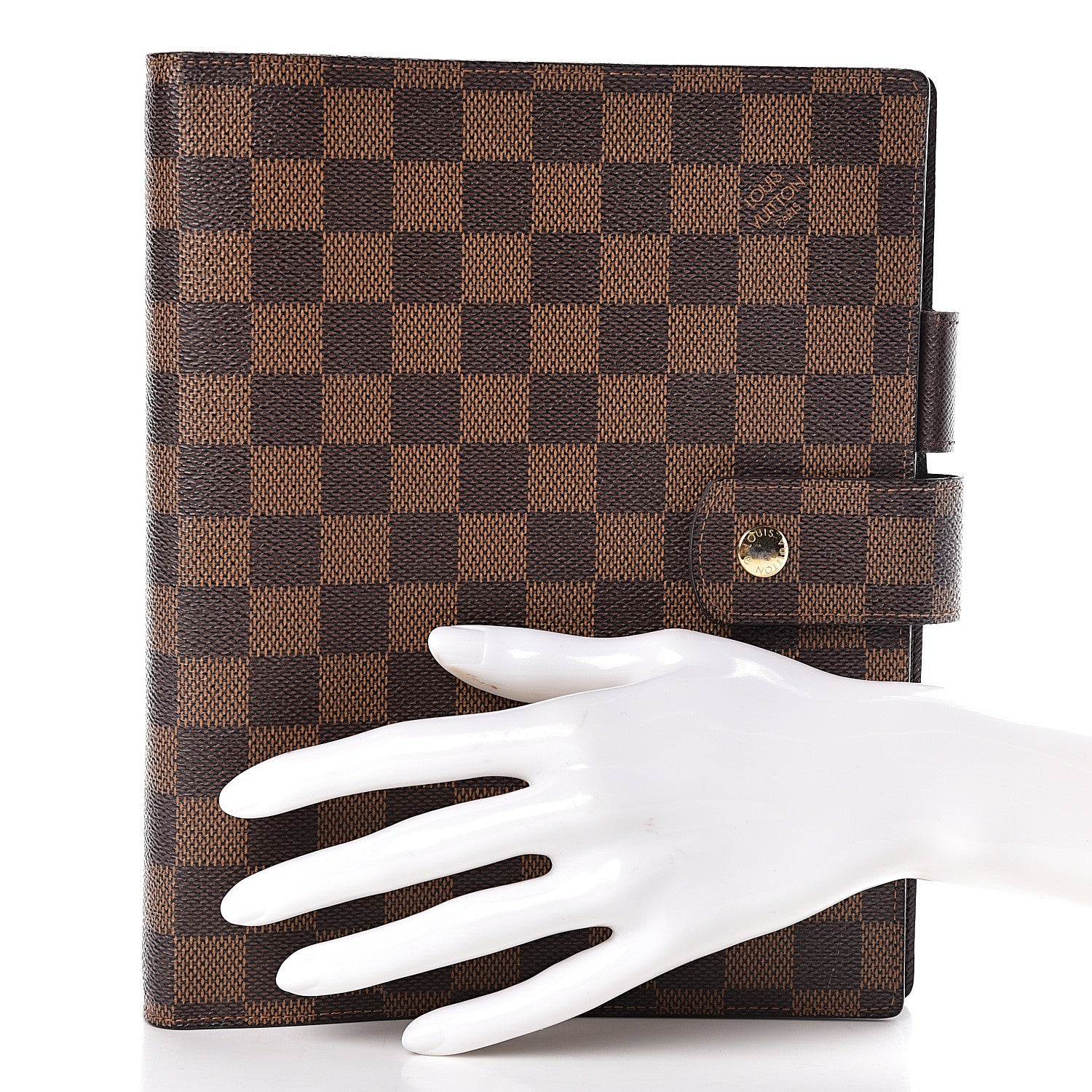 Louis Vuitton Damier Ebene Large Ring Agenda Cover 2 of 7