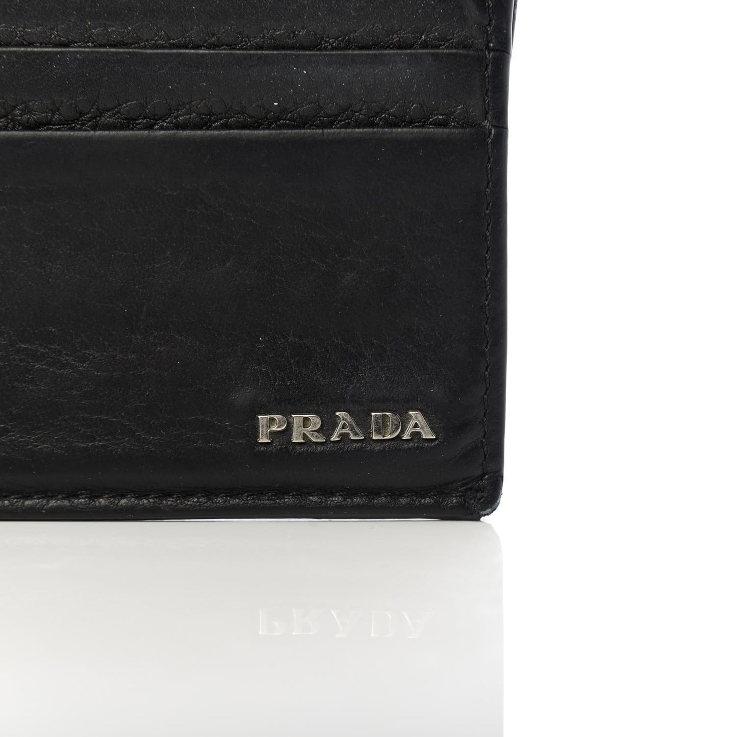 Vitello Grain Card Holder Black