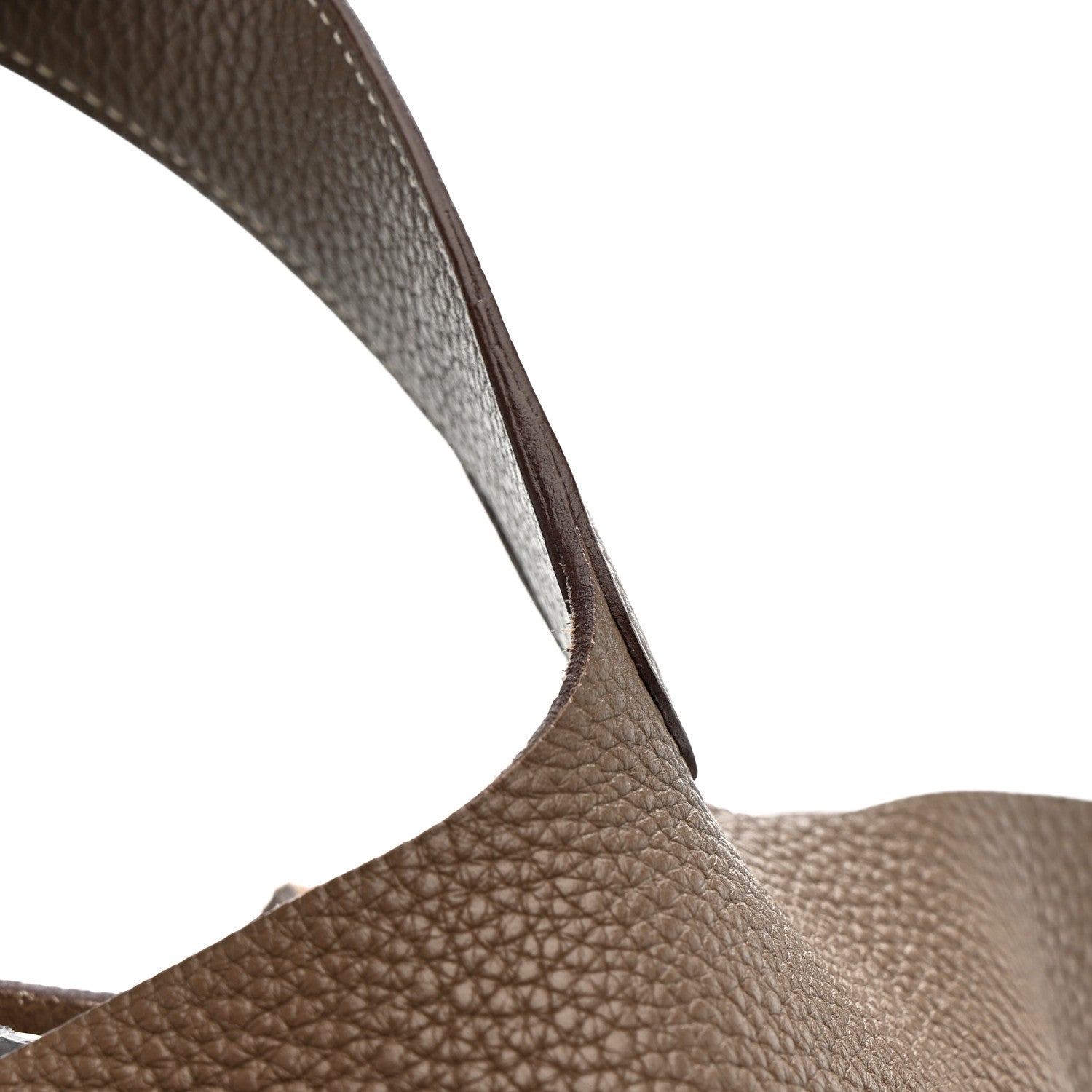 Hermes Taurillon Clemence Picotin Lock TGM Etoupe 30 of 31