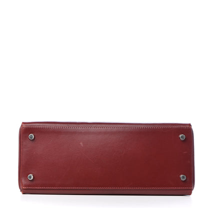 Hermes Box Kelly Retourne 28 Rouge H 38 of 48