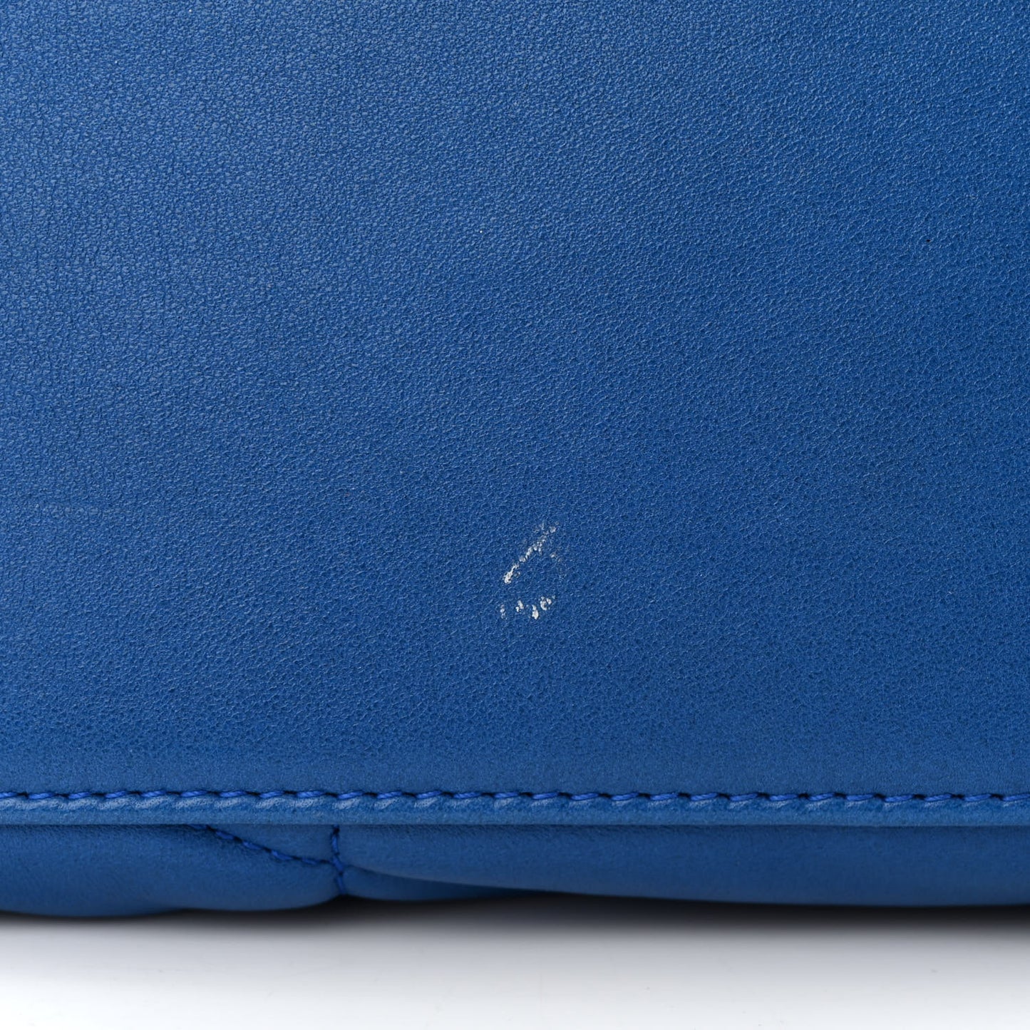 Lambskin Quilted Small Loulou Puffer Monogram Chain Satchel Majorele Blue
