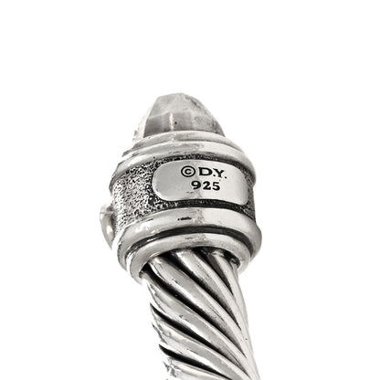 David Yurman Sterling Silver 9mm Renaissance Cable Bracelet 3 of 4