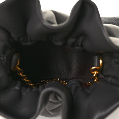 Mulberry Lambskin Mini Lynton Bucket Bag Charcoal Grey 4 of 7