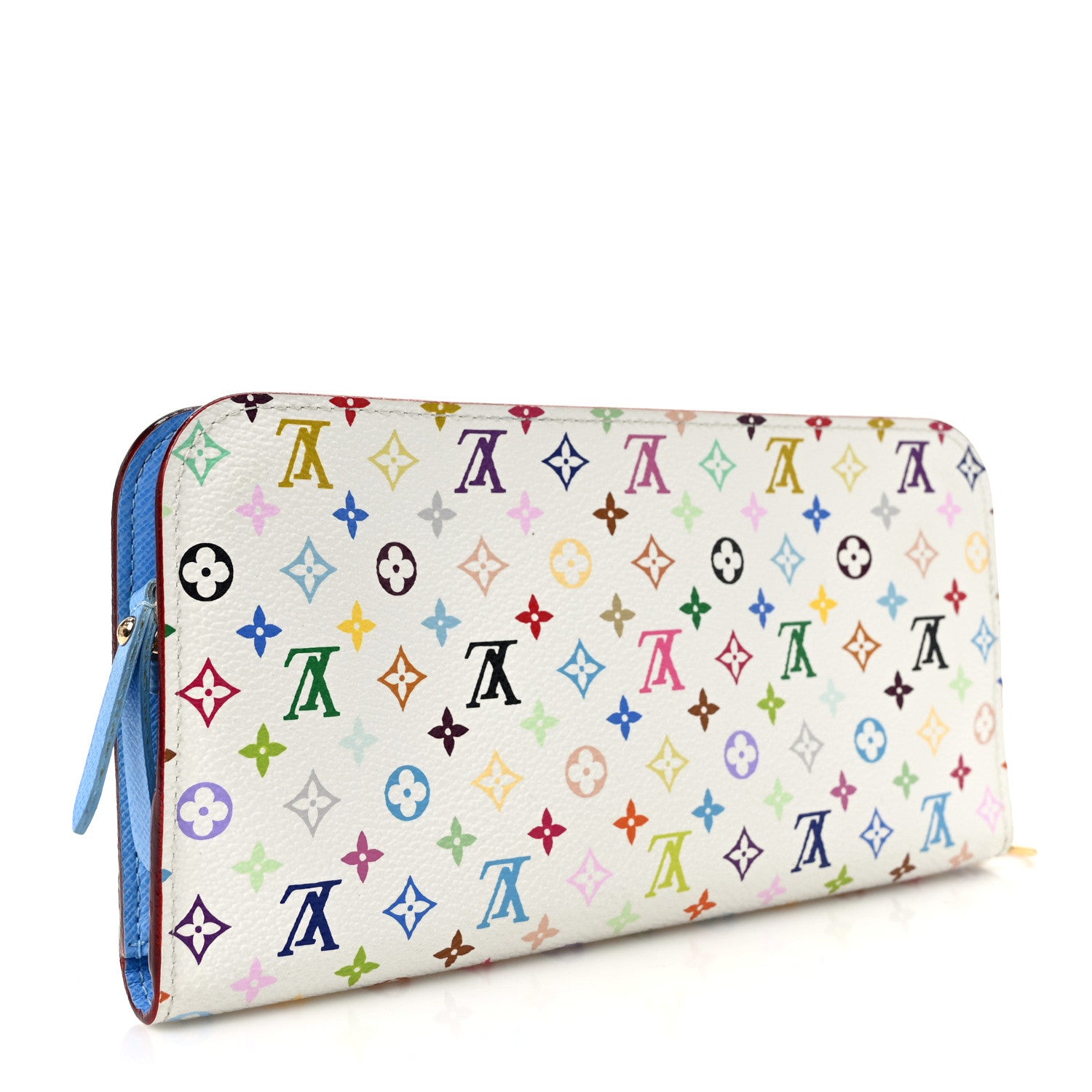Louis Vuitton Monogram Multicolor Insolite Wallet White Raisin 3 of 6