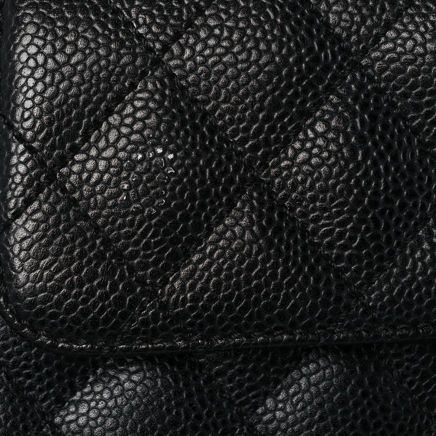 Chanel Caviar Quilted East West Flap Black 10 of 10