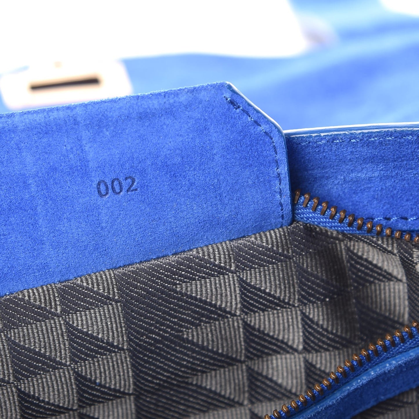 Suede PS1 Medium Satchel Royal Blue
