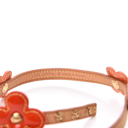 Louis Vuitton Patent Fleur Double Wrap Bracelet 5 of 5