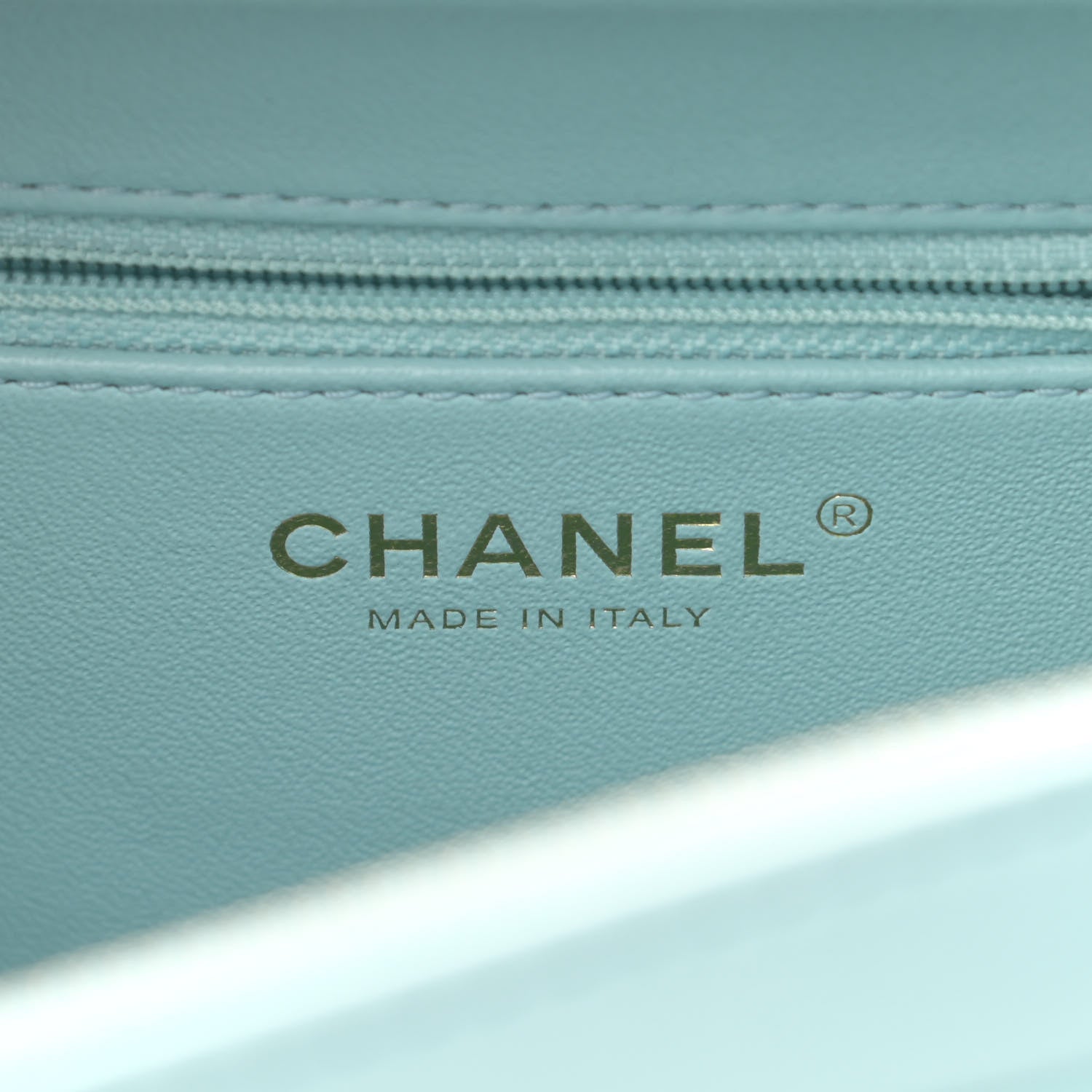 Chanel Lambskin Quilted Small Trendy CC Bowling Bag Light Blue 7 of 13