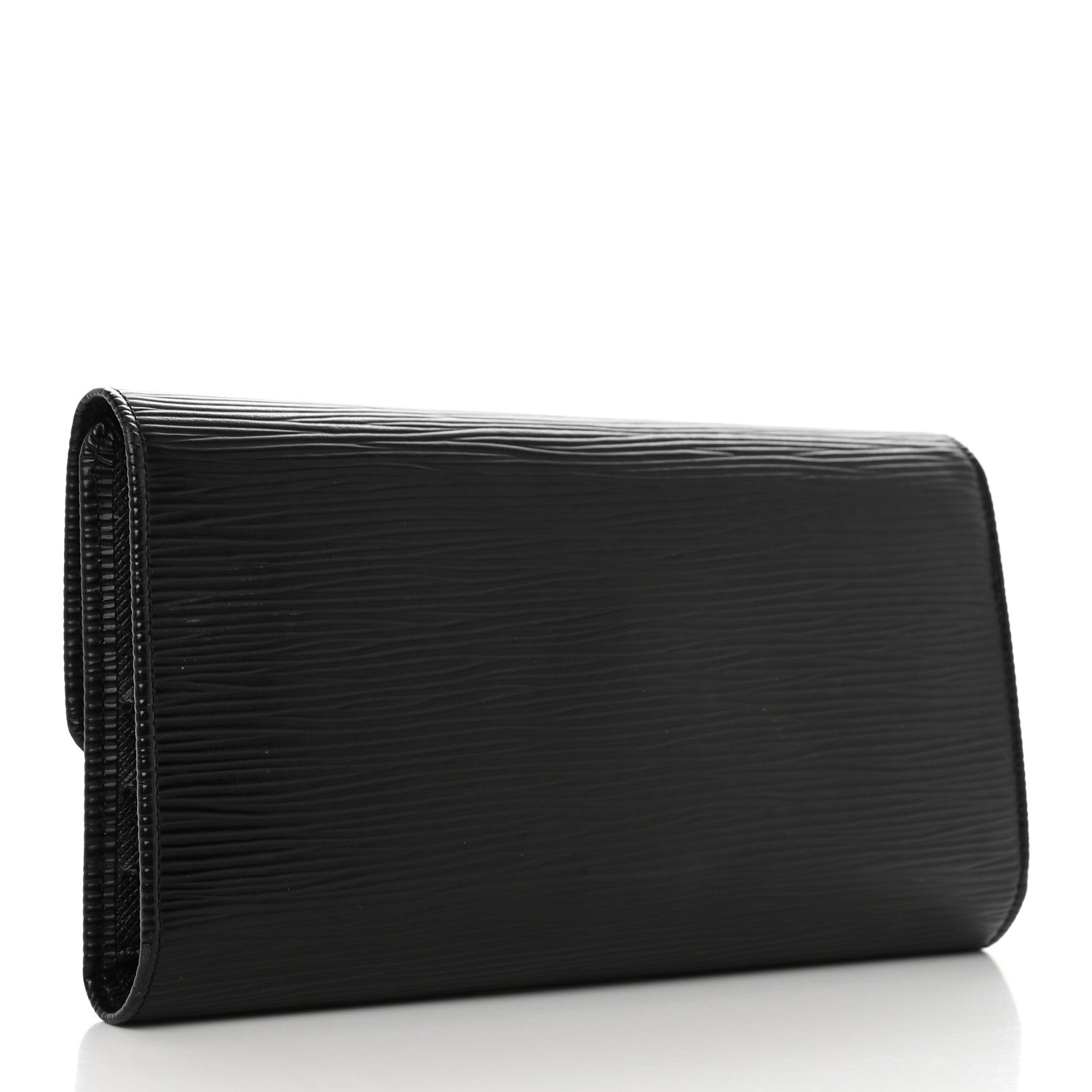 Louis Vuitton Epi Porte Tresor International Wallet Black 3 of 7