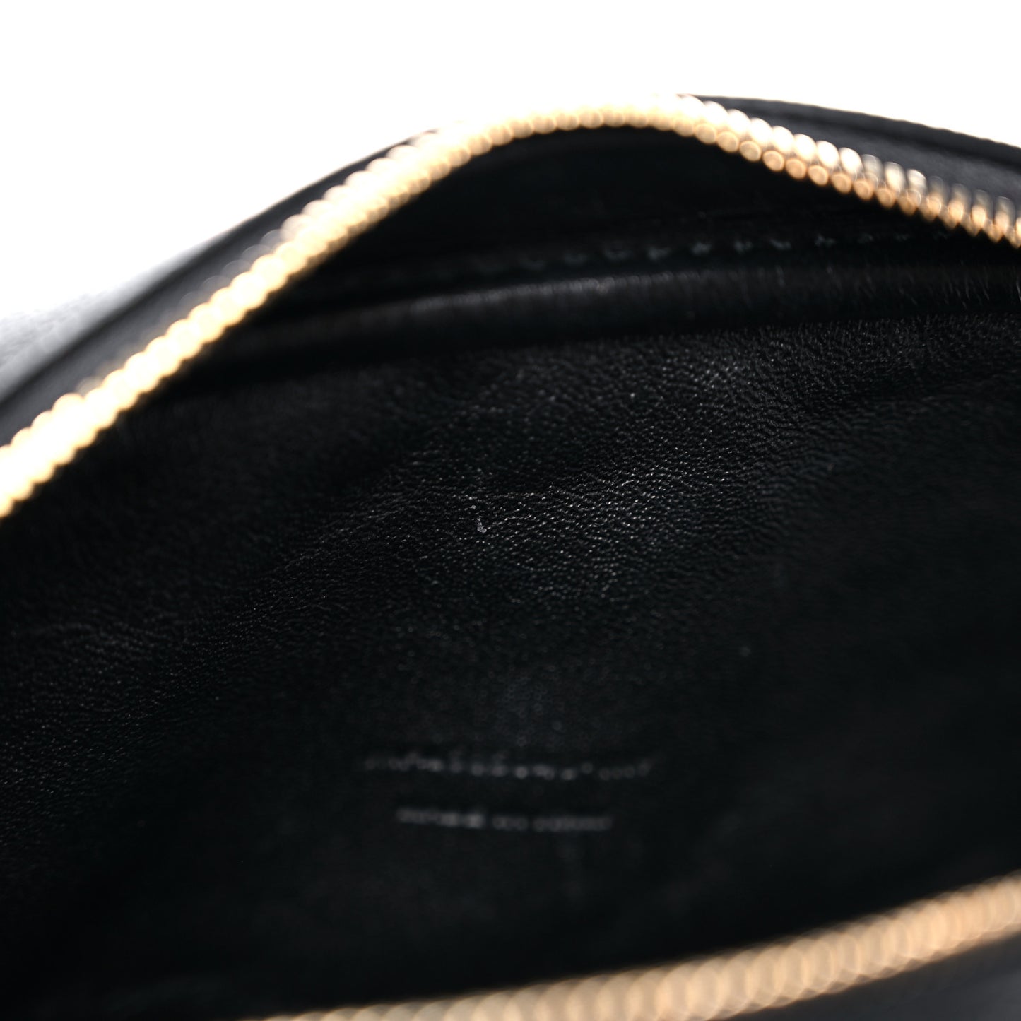 Grain De Poudre Matelasse Monogram Mini Lou Camera Bag Black