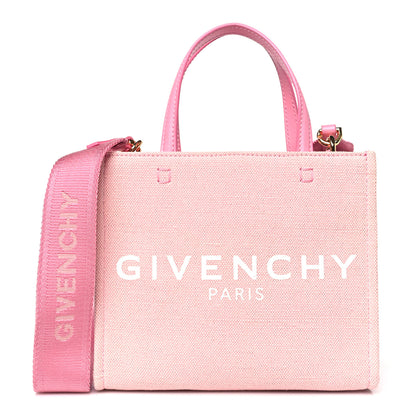 Givenchy Canvas Mini G Shopping Tote Bright Pink 1 of 10