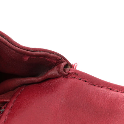 Chanel Lambskin Diamond Stitched Waist Chain Belt Flap Bag 70 28 Red 12 of 14