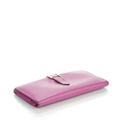 Hermes Epsom Bearn Wallet Cyclamen 4 of 14