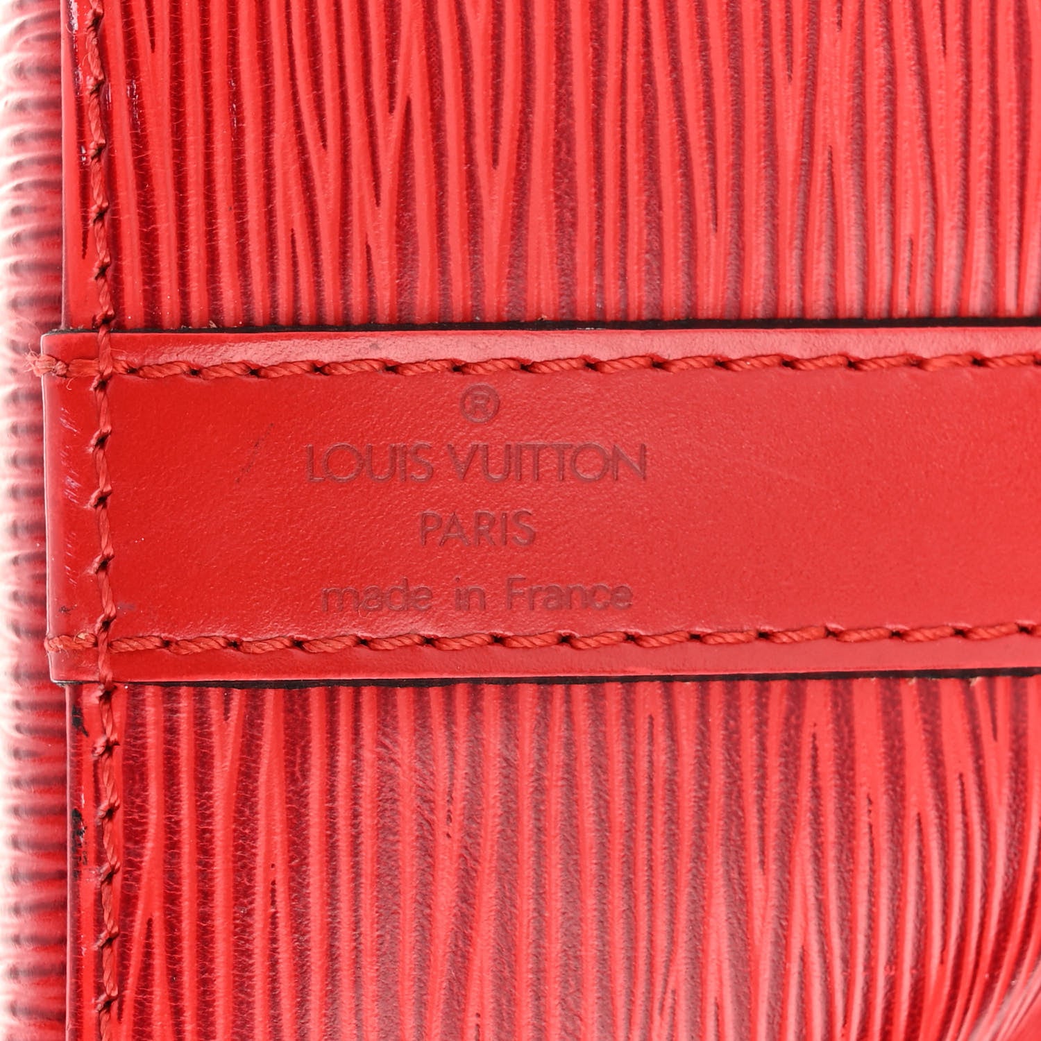 Louis Vuitton Epi Petit Noe Castillan Red 6 of 11