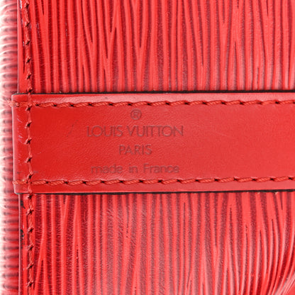 Louis Vuitton Epi Petit Noe Castillan Red 6 of 11