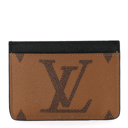 Louis Vuitton Reverse Monogram Side Up Card Holder 1 of 11