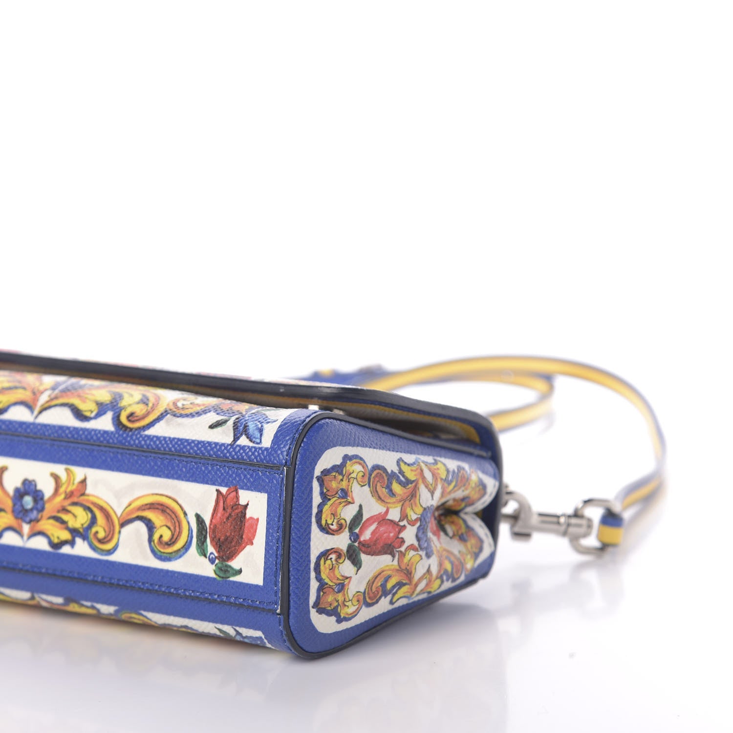 Dolce & Gabbana Dauphine Majolica Printed Mini Miss Sicily Bag Multicolor 8 of 12