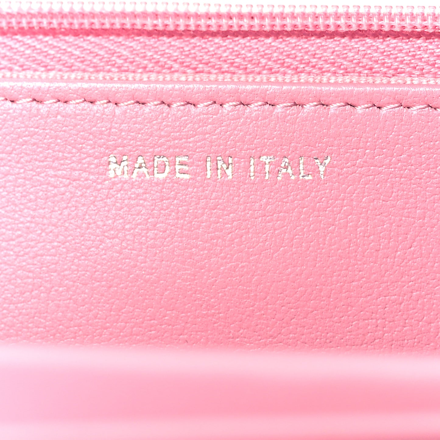 Lambskin Quilted Crystal Star Wallet On Chain WOC Pink