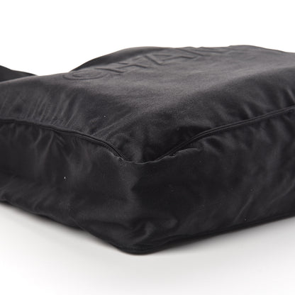 Chanel Satin Shopping Tote Black 9 of 10