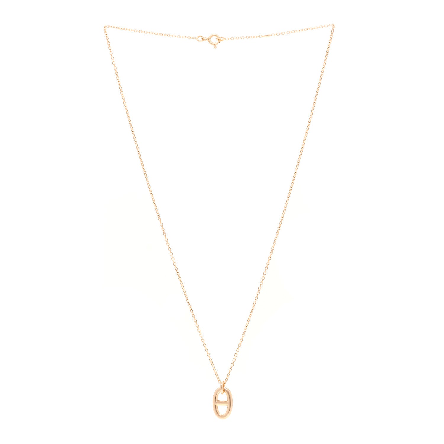 Hermes 18K Rose Gold PM Farandole Pendant Necklace 3 of 6