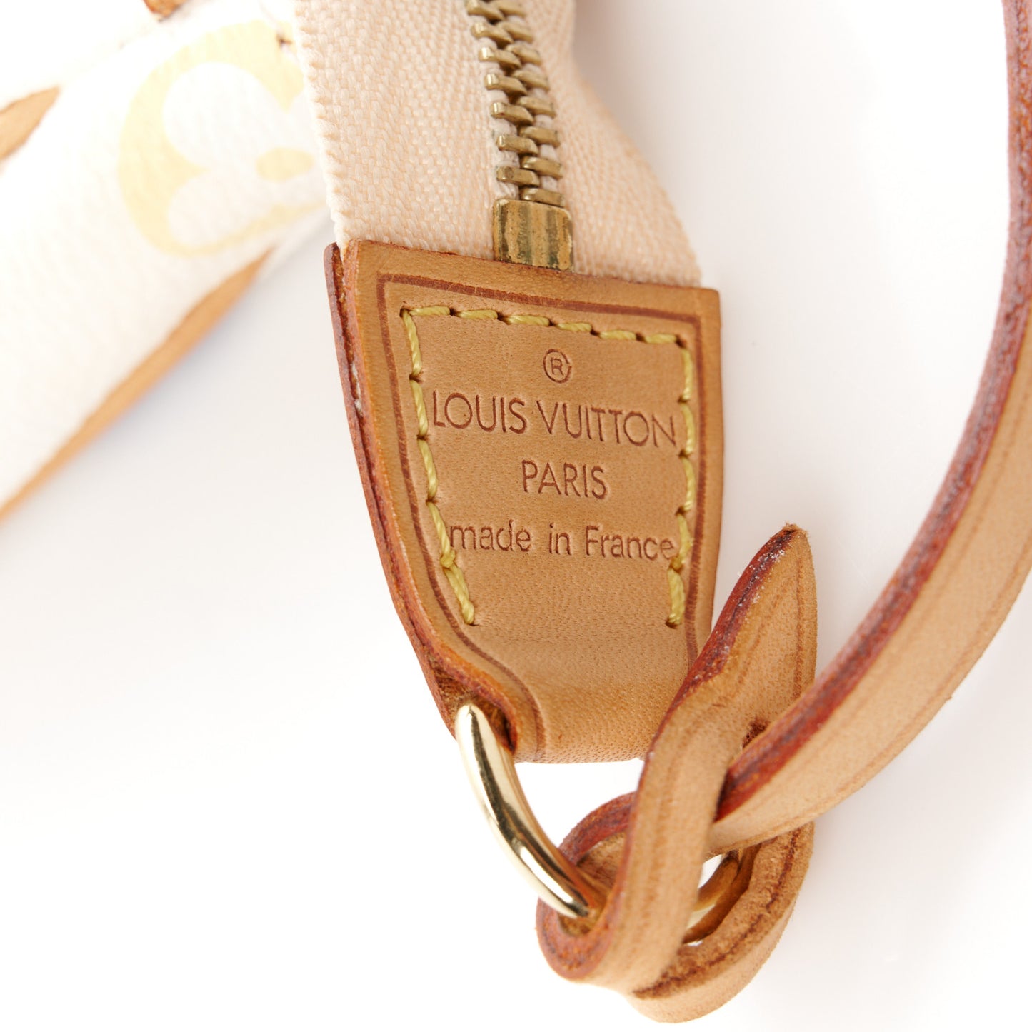 Monogram Multicolor Pochette Accessories White