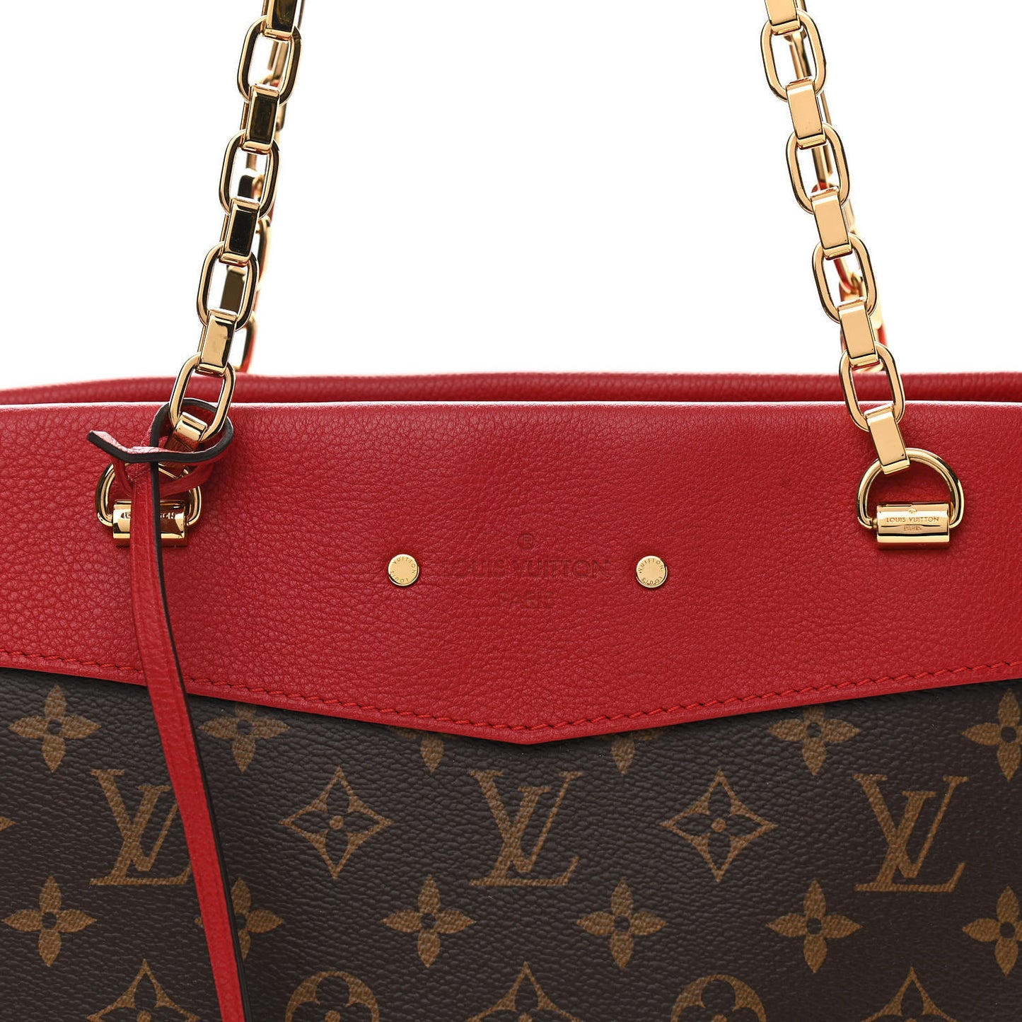 Monogram Pallas Shopper Cherry