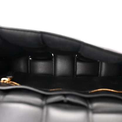 Bottega Veneta Nappa Maxi Intreccio Padded Cassette Crossbody Bag Black 5 of 11