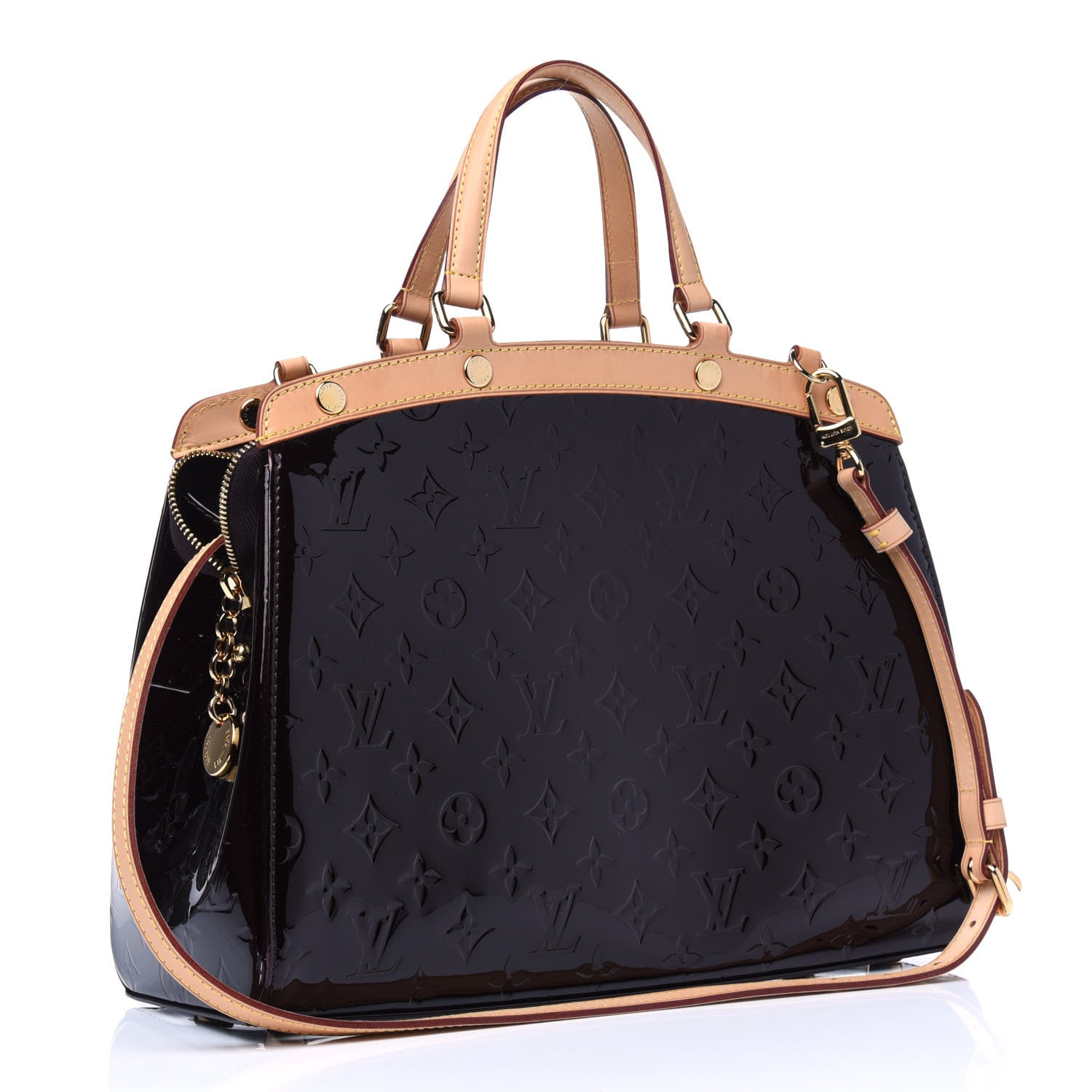 Louis Vuitton Vernis Brea MM Amarante 2 of 4