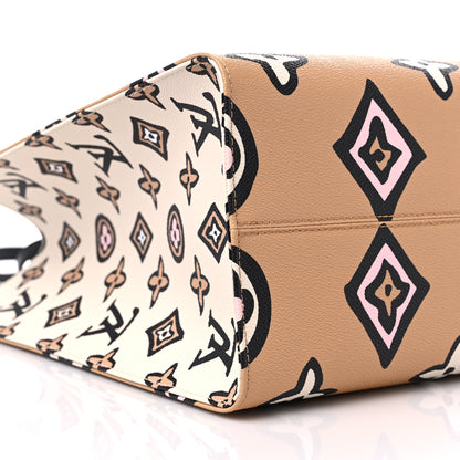 Louis Vuitton Monogram Giant Wild At Heart Onthego GM Arizona 7 of 8