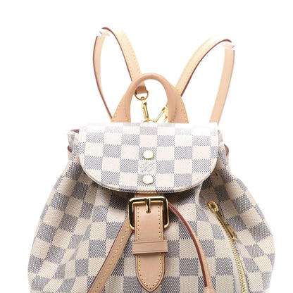 Louis Vuitton Damier Azur Sperone BB Backpack 8 of 9