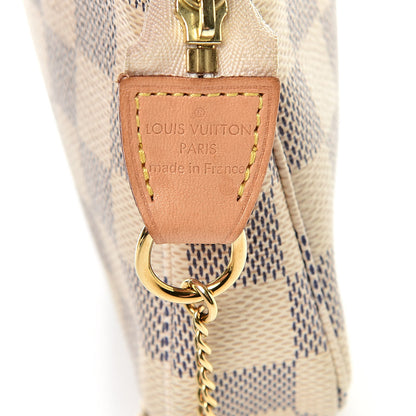 Louis Vuitton Damier Azur Mini Pochette Accessories 6 of 8