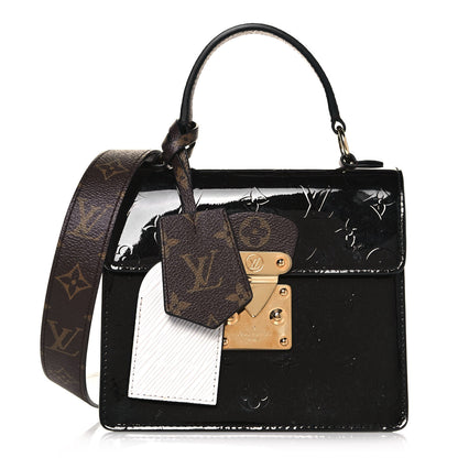 Louis Vuitton Vernis Epi Monogram Spring Street Black 1 of 15