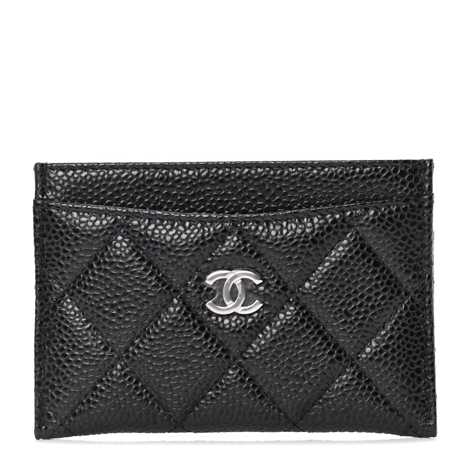 Chanel Caviar Quilted Card Holder Black 1 of 5