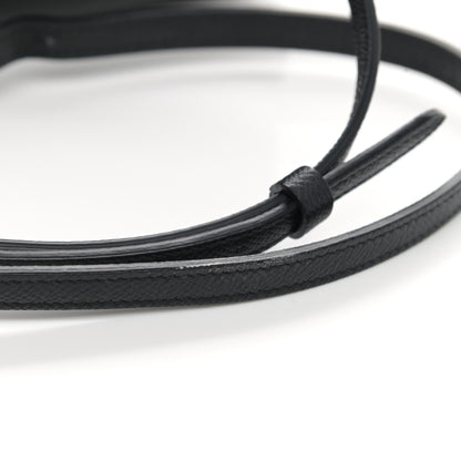 Celine Grained Calfskin Nano Belt Bag Black 9 of 9